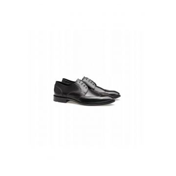 Pantofi derby  Nobel 140 - piele negru - Negru
