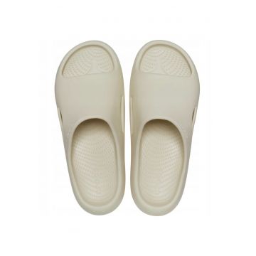 Papuci Pentru Barbati -  Mellow Slide - Material Talpa Croslite - Material Inetrior Spuma - Bej/Crem - Bej/Crem