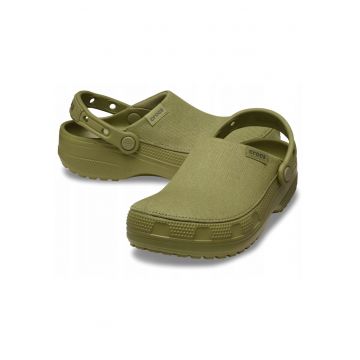 Saboti  Classic Crafted Clog - rezistenți la apă - respirabili - verde - textil -