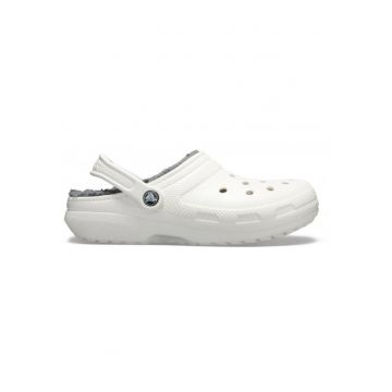 Saboti  Classic Lined Clog 48-49 EU - M13 US Alb - White/Grey