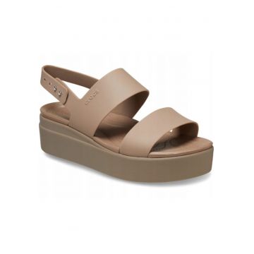 Sandale Dama Spuma Croslite - Brooklyn Low Wedge 206453 Sandal - Maro -
