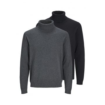 Set 2 barbati - Jack Jones - negru gri - 100% bumbac organic