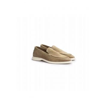 Stride Flex - piele intoarsa - bej - Bej