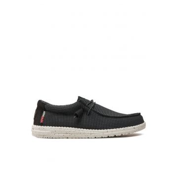 Tenisi barbati - 72117 -  Textil - Negru