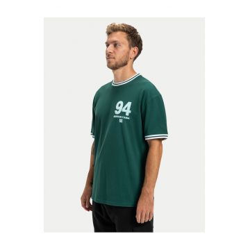 Tricou Barbati -  70% bumbac organic - 30% poliester reciclat - Verde
