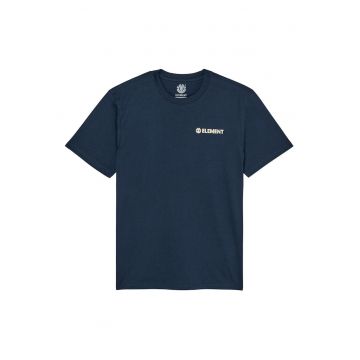Tricou barbati -  bumbac organic - bleumarin -