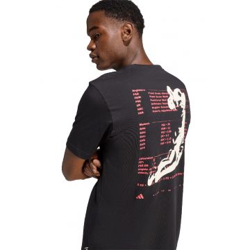 Tricou cu logo Hoop - Rosu/Negru