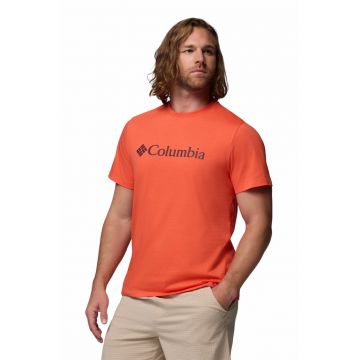 Tricou din bumbac organic CSC Basic Logo™ - Portocaliu