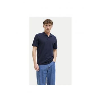 Tricou polo barbati Jack Jones - 12270150 - Bumbac/Poliester - Bleumarin - Bleumarin