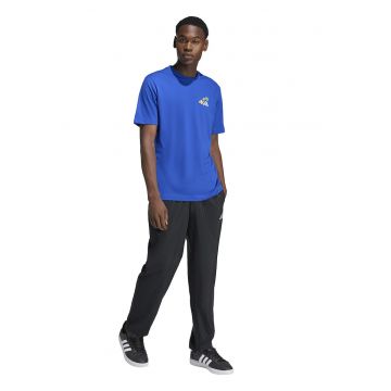 Tricou regular fit din bumbac Mini Surf - Albastru royal