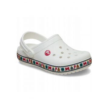 barbati - saboti - Crocband Holiday Clog 211921 - alb - Alb