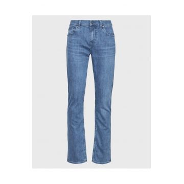 Blugi barbati -  slim fit - albastru - bumbac - 33