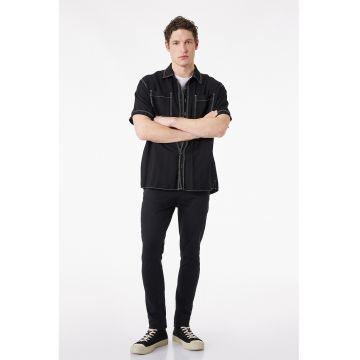 Blugi super skinny - Negru