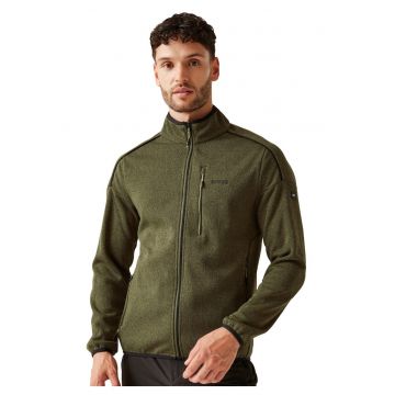 Bluza de trening Kasem cu fermoar - Verde