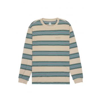 Bluze barbati -  maneca lunga - dungi - bej - albastru - verde - bumbac organic - Albastru