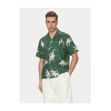 Camasa barbati  verde - bumbac