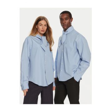 Camasa unisex  albastru - bumbac