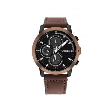 Ceas barbatesc  1792152 Quartz Negru - Bronz
