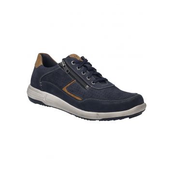 Enrico 32 - piele naturală - albastru - Albastru