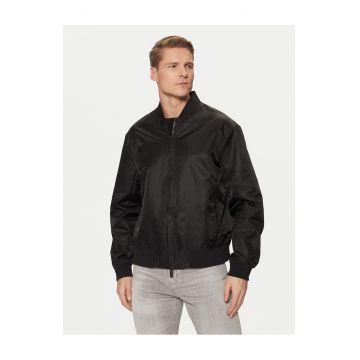 Geaca bomber pentru Barbati -  Poliamida - Negru