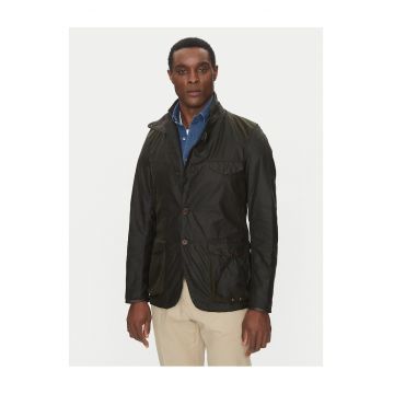 Geaca de tranzitie barbati -  bumbac - slim fit - maro