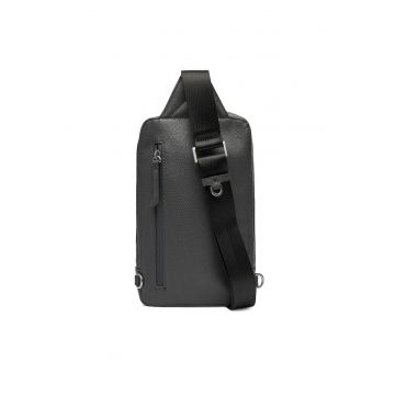 Geanta barbati  BWH HMMICT P5426 - din piele ecologica - neagra