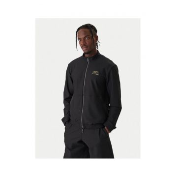 Hanorac barbati -  fermoar - negru - poliester - Negru