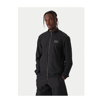 Hanorac barbati -  fermoar - negru - poliester - Negru