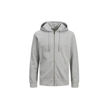 Hanorac JACK &JONES Basic - 12181901-Light Grey Melange REG 16561 - Gri