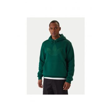 Hanorac sport barbati -  70% bumbac - 30% poliester reciclat - verde