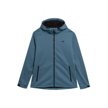 Jacheta softshell barbati  gluga - Albastru