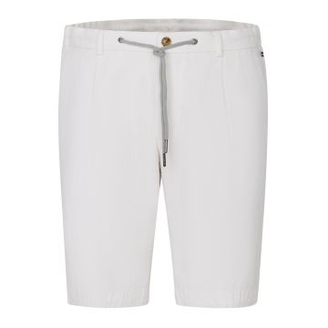 Pantaloni scurti Barbati -  alb - 76% bumbac - 23% in