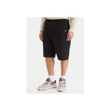 Pantaloni scurti barbati -  bumbac - negru