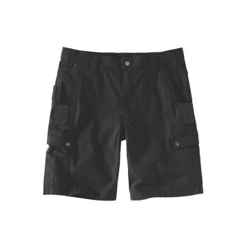 Pantaloni scurti barbati  cargo - bumbac/poliester - negru