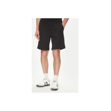 Pantaloni scurti barbati Jack Jones - 12274983 - Bumbac - Bej - Negru