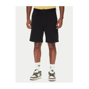 Pantaloni scurti barbati  negru - bumbac