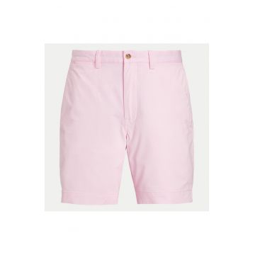 Pantaloni scurti barbati -  slim fit - roz - bumbac - 65987 - Roz