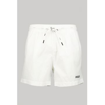 Pantaloni scurti de baie cu snur de ajustare Haiti - Alb optic