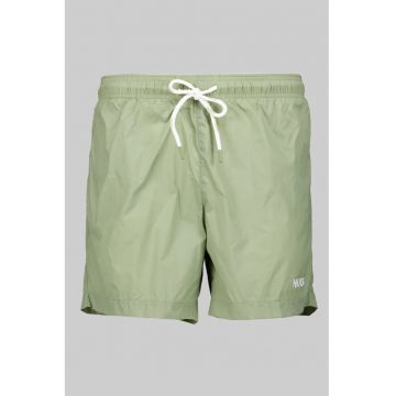 Pantaloni scurti de baie cu snur de ajustare Haiti - Verde sparanghel