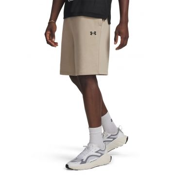 Pantaloni scurti din amestec de bumbac Rival - Negru/Bej deschis