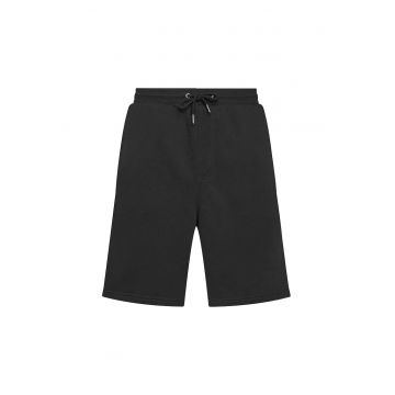 Pantaloni scurti sport Barbati -  bumbac - negru