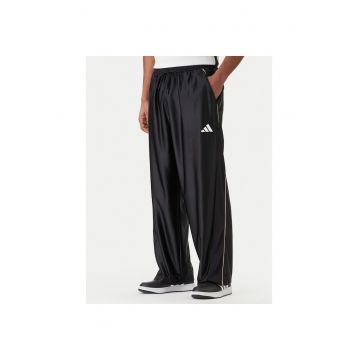 Pantaloni sport barbati -  poliester reciclat - negru -