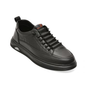 Pantofi sport BITE THE BULLET negri, 68069, din piele naturala