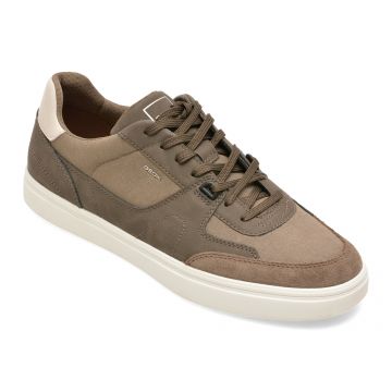 Pantofi sport GEOX gri, U65LDA, din material textil
