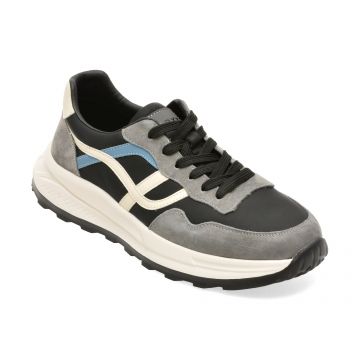 Pantofi sport GRYXX negri, T61891, din piele naturala