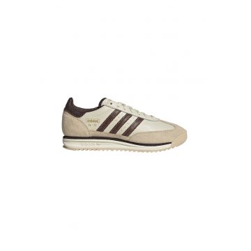 Pantofi sport SL 72 din piele intoarsa si piele - Maro inchis