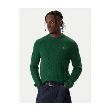 Pulover barbati  din lana - Verde