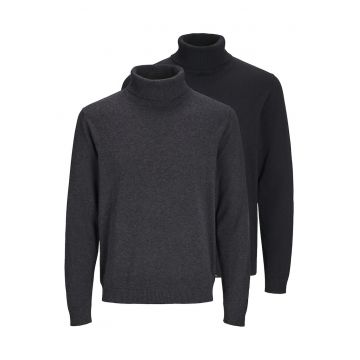 Pulover barbati -  negru/gri - 2 buc -