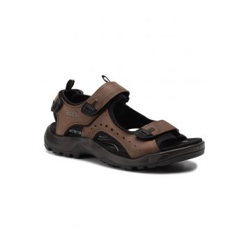 Sandale  piele naturala - maro -
