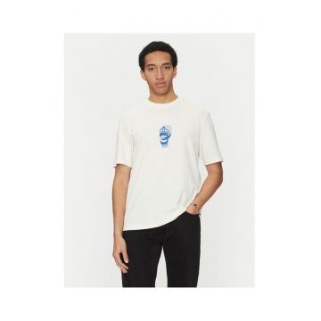 Tricou barbati -  alb - bumbac -